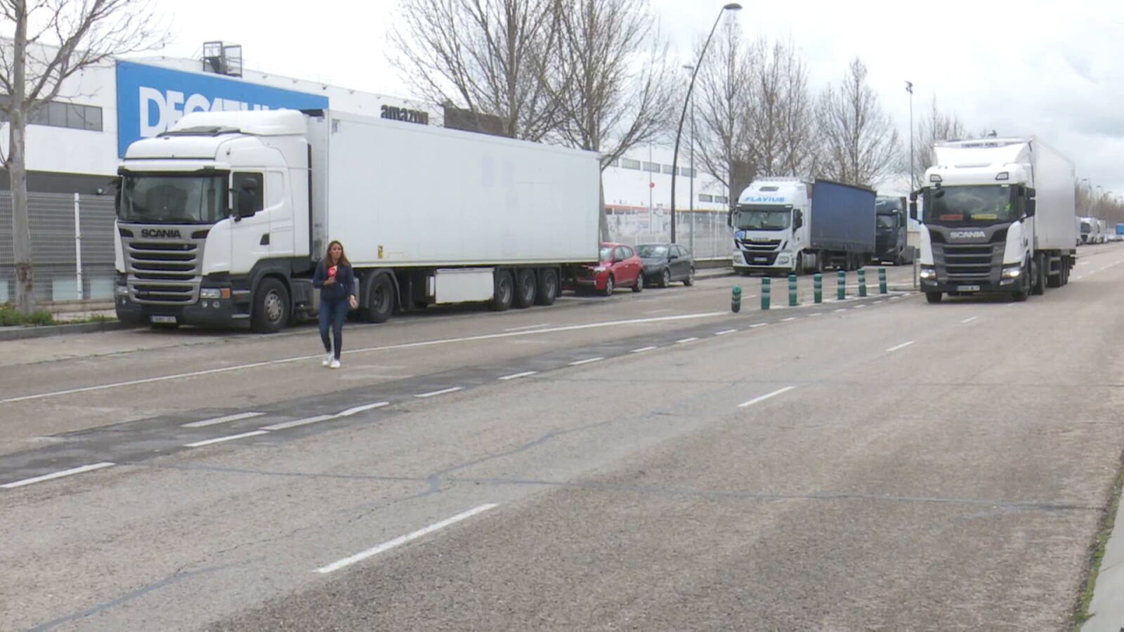 Robos a camioneros a todas horas: 