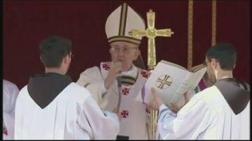 Papa Francisco, poco después de su elección