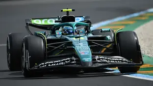 Fernando Alonso en la clasificación del GP de Australia 2025 Fernando Alonso en la clasificación del GP de Australia 2025