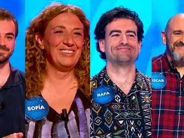 Pablo, Sofía, Rafa y Óscar, los campeones de Pasapalabra Pablo, Sofía, Rafa y Óscar, los campeones de Pasapalabra