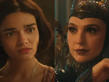 Rachel Zegler y Gal Gadot en Blancanieves Rachel Zegler y Gal Gadot en Blancanieves
