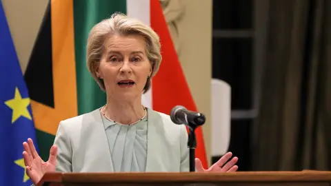 La presidenta de la Comisión Europea La presidenta de la Comisión Europea