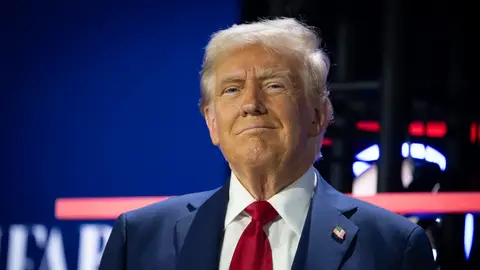 Imagen de archivo de Donald Trump. Imagen de archivo de Donald Trump.