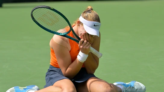 Mirra Andreeva tras su triunfo ante Sabalenka en Indian Wells Mirra Andreeva tras su triunfo ante Sabalenka en Indian Wells
