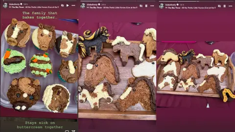 Blake Lively enseña sus cupcakes Blake Lively enseña sus cupcakes