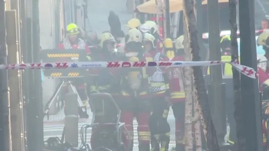 Muere una mujer en el incendio de una vivienda en Bilbao Muere una mujer en el incendio de una vivienda en Bilbao