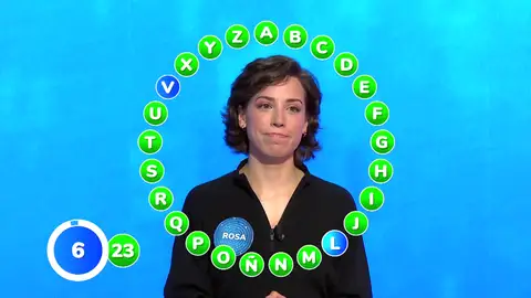 ¡Rozando el bote! Rosa, a punto de dar la sorpresa usando la estrategia de Manu en El Rosco ¡Rozando el bote! Rosa, a punto de dar la sorpresa usando la estrategia de Manu en El Rosco
