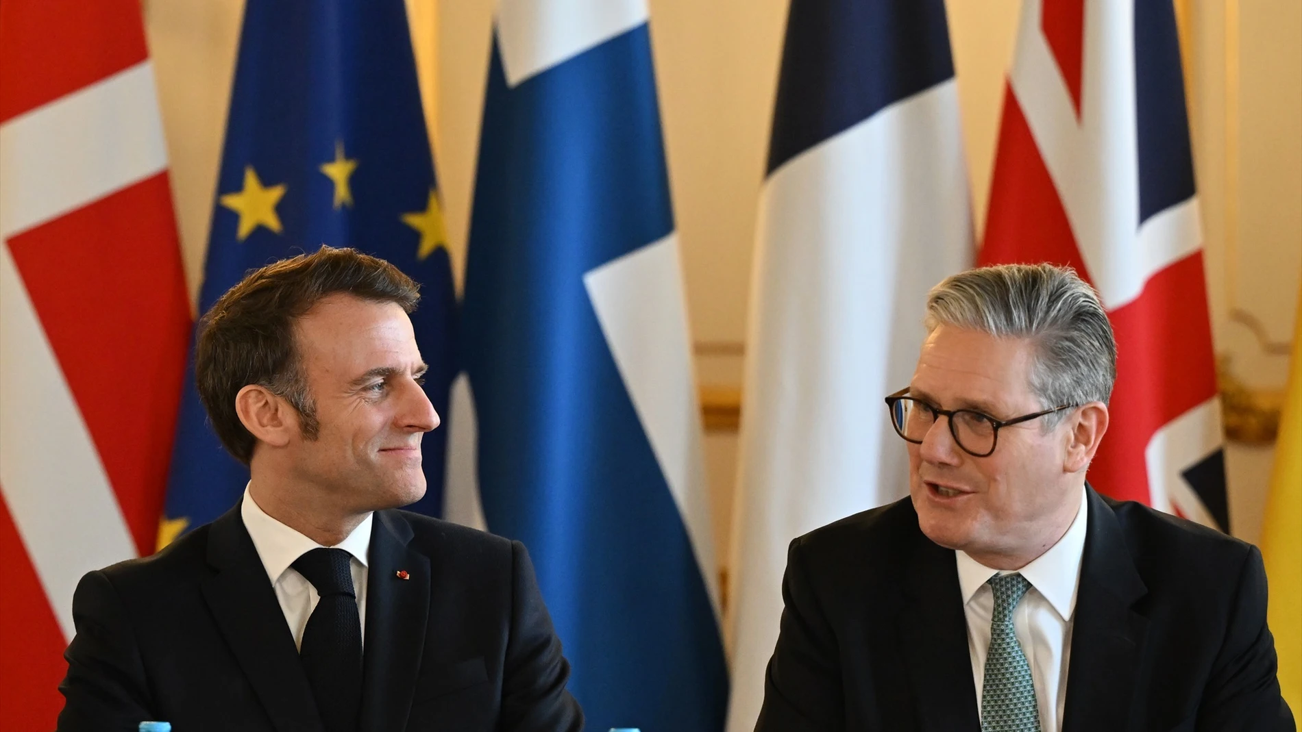 Starmer y Macron Starmer y Macron
