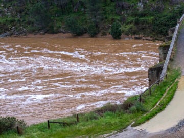 Imagen del caudal del río Odiel.