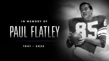 Flatley, leyenda de la NFL y los Minnesota Vikings