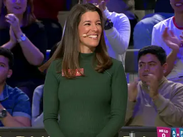 Andrea falla la misma letra que Alfredo y abandona la carrera a la final de La ruleta Andrea falla la misma letra que Alfredo y abandona la carrera a la final de La ruleta