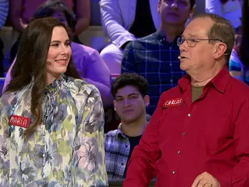 Carlos regresa a La ruleta de la suerte 35 años después, junto a su hija, para arrasar de nuevo Carlos regresa a La ruleta de la suerte 35 años después, junto a su hija, para arrasar de nuevo