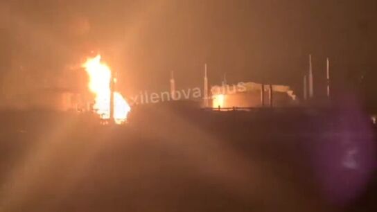 Drones rusos atacan infraestructuras energ&eacute;ticas en Ucrania horas despu&eacute;s del acuerdo de alto el fuego entre Putin y Trump