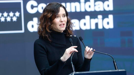 La presidenta de la Comunidad de Madrid, Isabel D&iacute;az Ayuso