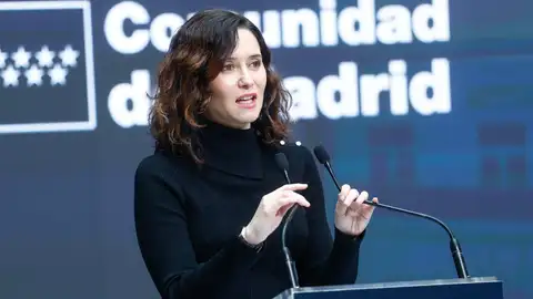 La presidenta de la Comunidad de Madrid, Isabel Díaz Ayuso La presidenta de la Comunidad de Madrid, Isabel Díaz Ayuso