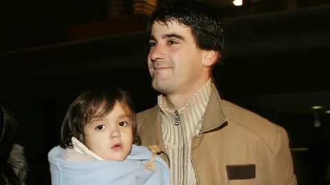 Jesulín de Ubrique y su hija Julia en 2006 Jesulín de Ubrique y su hija Julia en 2006