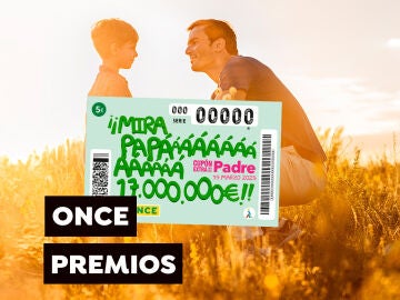 Premios del Sorteo del Cupón Extra del Día del Padre de la ONCE