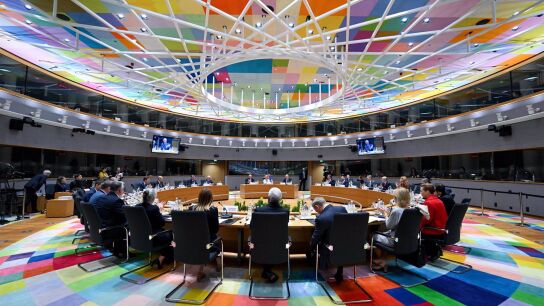 Imagen de los l&iacute;deres de la UE.