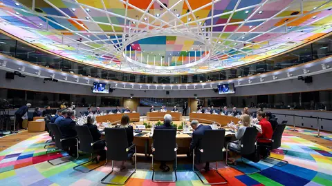 Imagen de los líderes de la UE. Imagen de los líderes de la UE.