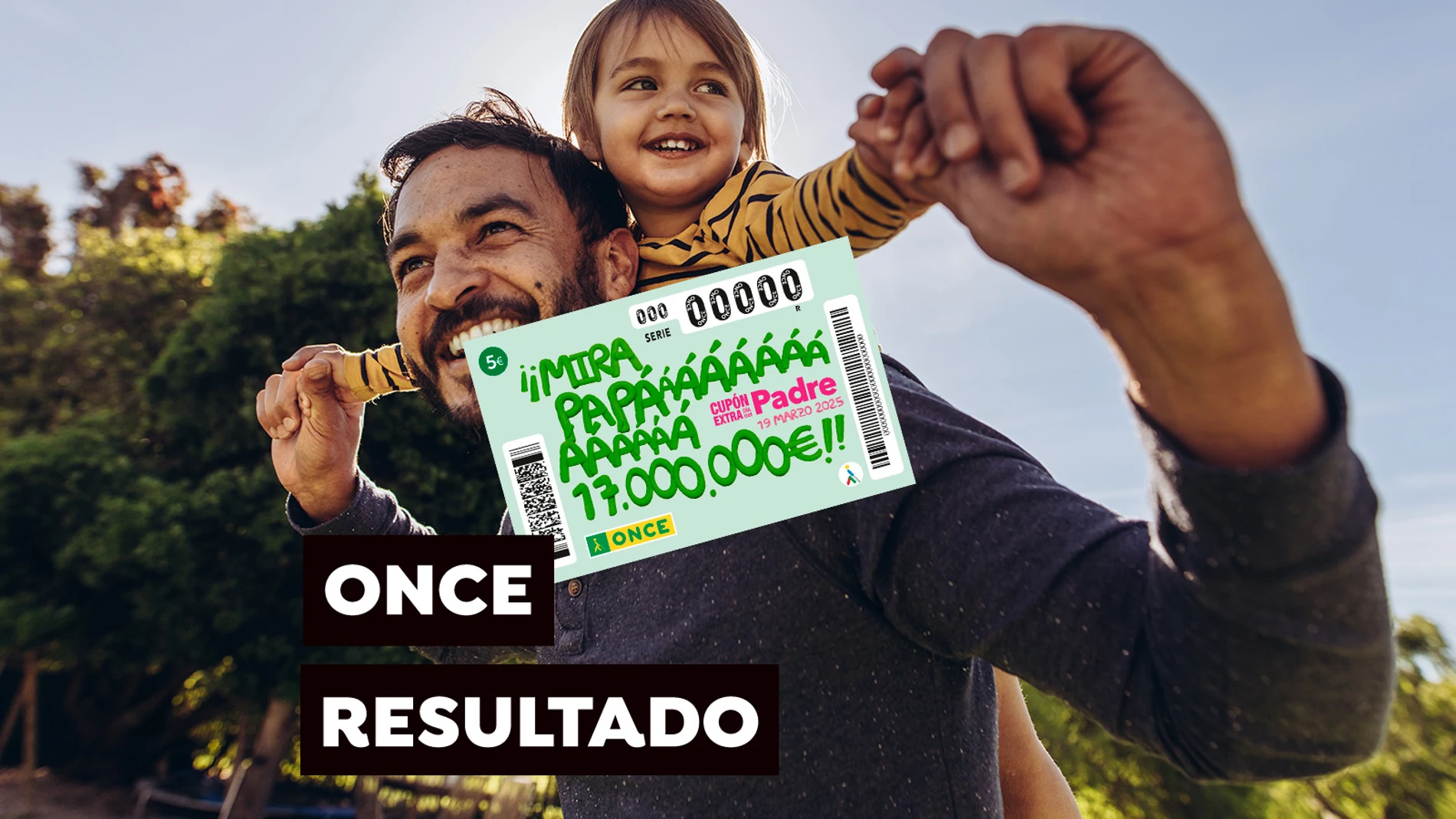 Comprobar Sorteo ONCE: resultado del Sorteo del Cupón Extra del Día del Padre de la ONCE Comprobar Sorteo ONCE: resultado del Sorteo del Cupón Extra del Día del Padre de la ONCE