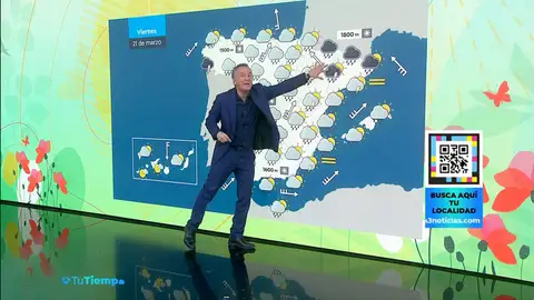 La previsión del tiempo de Roberto Brasero La previsión del tiempo de Roberto Brasero