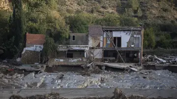 Casa destruida por la DANA en Sot de Chera, en Valencia Casa destruida por la DANA en Sot de Chera, en Valencia