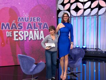 La mujer m&aacute;s alta de Espa&ntilde;a