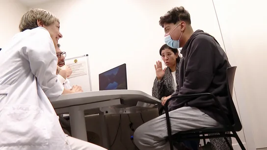 Anás con sus médicos Anás con sus médicos