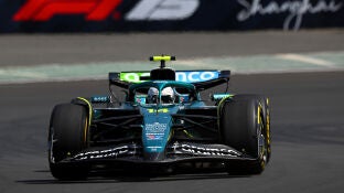 El Aston Martin de Fernando Alonso
