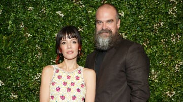 Lily Allen y David Harbour Lily Allen y David Harbour