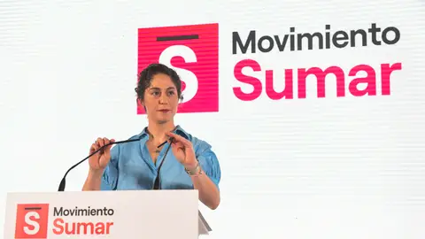 La secretaria de Organización de Sumar, Lara Hernández La secretaria de Organización de Sumar, Lara Hernández