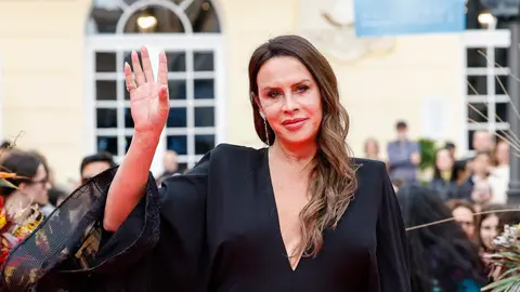 Karla Sofía Gascón en la alfombra roja del Festival de Málaga Karla Sofía Gascón en la alfombra roja del Festival de Málaga