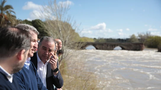 Imagen de Feijóo en su visita a la ciudad toledana de Talavera de la Reina. Imagen de Feijóo en su visita a la ciudad toledana de Talavera de la Reina.