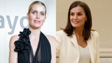 Lady Kitty Spencer y la reina Letizia