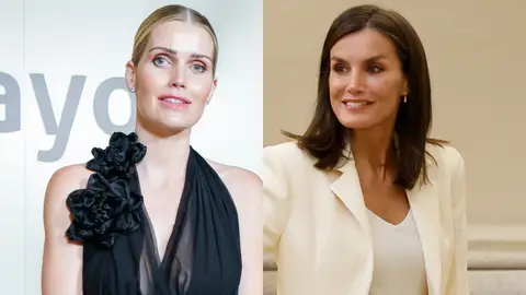 Lady Kitty Spencer y la reina Letizia Lady Kitty Spencer y la reina Letizia