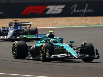 Fernando Alonso durante el GP de China