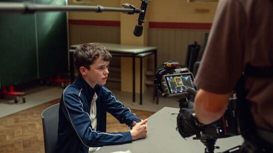 Owen Miller como Jamie en el episodio 3 de Adolescencia