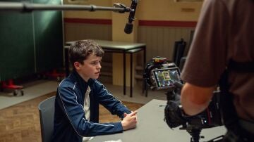 Owen Miller como Jamie en el episodio 3 de Adolescencia