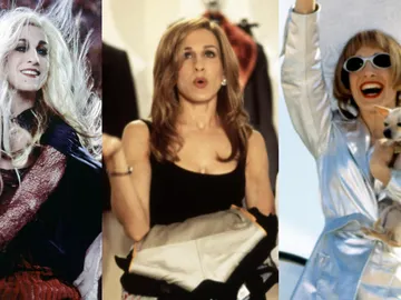 Sarah Jessica Parker en El retorno de las brujas, en El club de las primeras esposas y en Mars Attacks! Sarah Jessica Parker en El retorno de las brujas, en El club de las primeras esposas y en Mars Attacks!