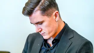 Jakob Ingebrigtsen, en el juicio contra su padre en Sandnes, Noruega Jakob Ingebrigtsen, en el juicio contra su padre en Sandnes, Noruega