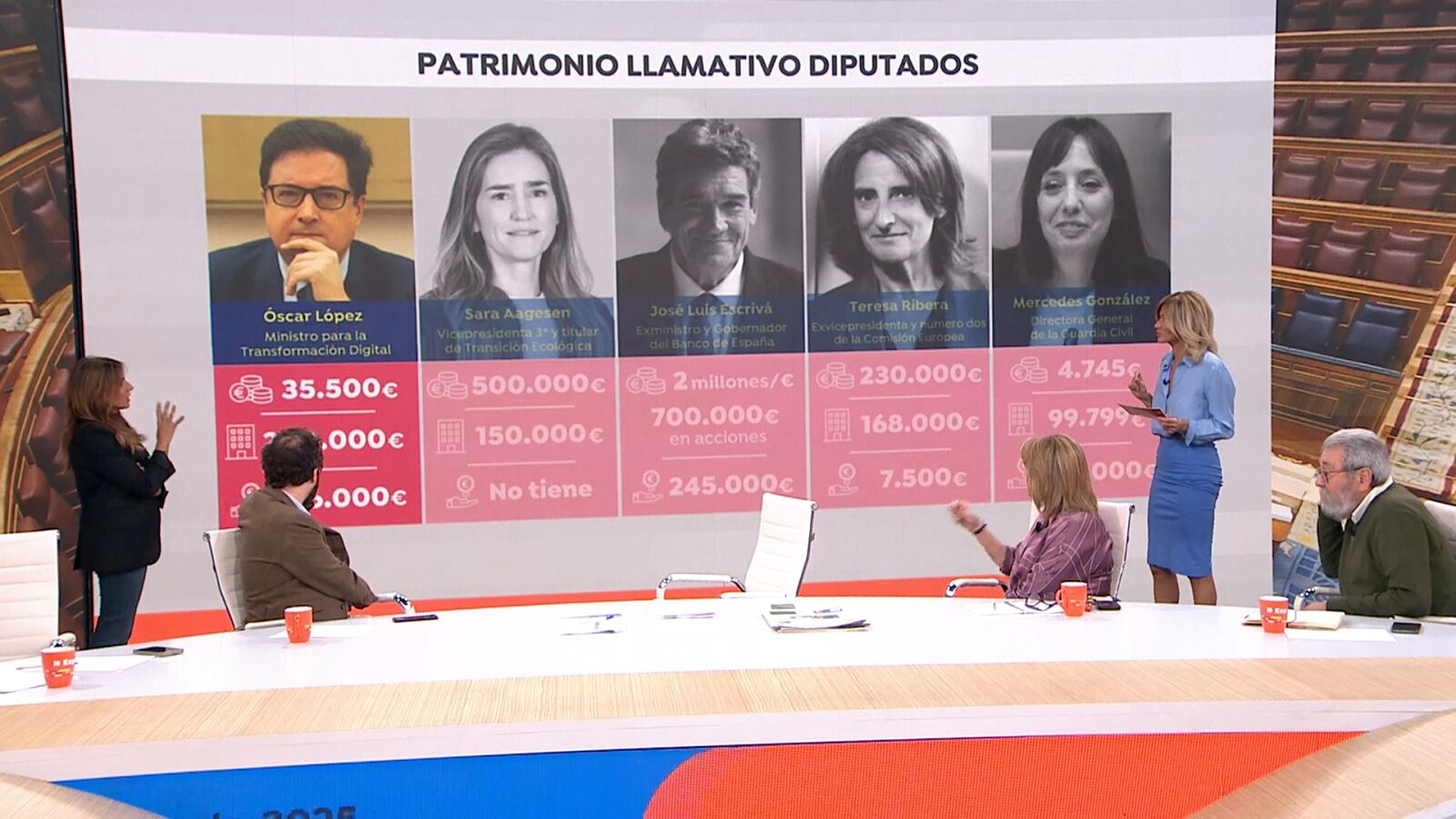 Carmen Morodo, sobre los bienes declarados por los altos cargos del Gobierno: 