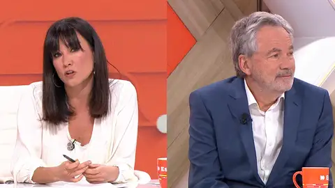 Tenso cara a cara en Espejo Público. Tenso cara a cara en Espejo Público.