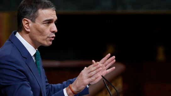 Pedro S&aacute;nchez en el Congreso.