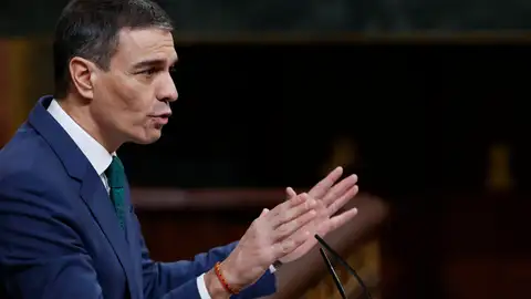 Pedro Sánchez en el Congreso. Pedro Sánchez en el Congreso.