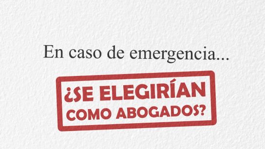 &iquest;Se elegir&iacute;an como abogados? &iexcl;Los actores responden!