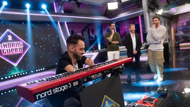 El Hormiguero recibe a Johnatha Bastos, un músico capaz de tocar múltiples instrumentos pese a no tener brazos El Hormiguero recibe a Johnatha Bastos, un músico capaz de tocar múltiples instrumentos pese a no tener brazos
