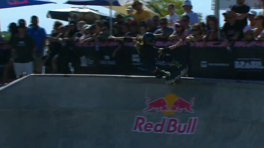 Naia Laso, en acci&oacute;n en el STU Pro Tour de Porto Alegre 