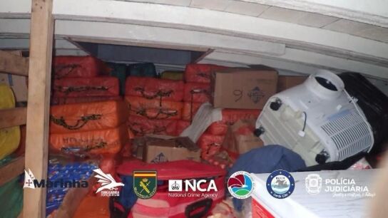 Cargamento del narcosubmarino