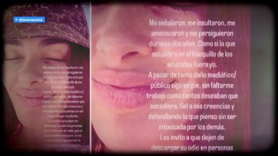 Joana Sanz, mujer de Dani Alves, rompe su silencio: "Me persiguieron durante dos a&ntilde;os..."