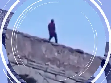 Detenido por pasear por el acueducto de Segovia Detenido por pasear por el acueducto de Segovia